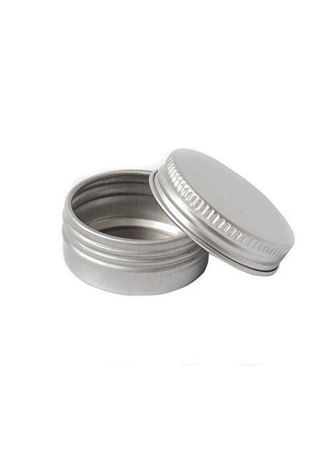 VASANA (24 Pieces) 10G/10Ml Clear Plastic Cosmetic Round Container Jars With Black Lids - Image 4