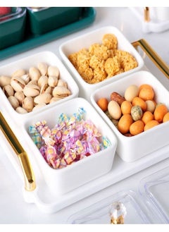 C&C Home 4 Pieces Multipurpose Light Luxury Fruits and Snack Storage Bowls With Tray  - Image 2