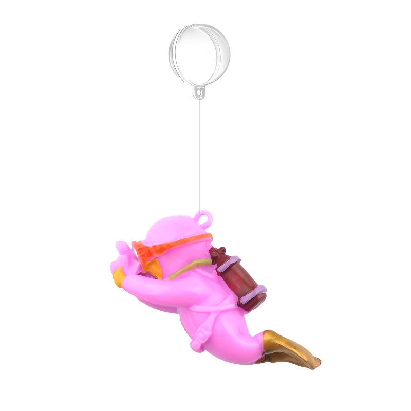 onesimcr Floating Fish Tank Decorations, Aquarium Decorations, Lovely Diver Fish Tank Decorations, Floating Device Fish Tank Accessoriesï¼ŒSuitable for All Kinds of Fish Tanks(Purple)â€¦ - Image 1
