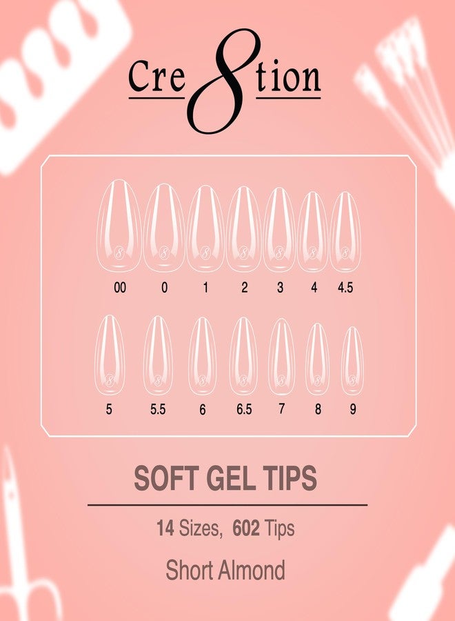 Cre8tion Extend Gel, Professional Soft Tips Adhesive Gel for Long-Lasting Nail Extensions, 0.5 Fl Oz - Image 5