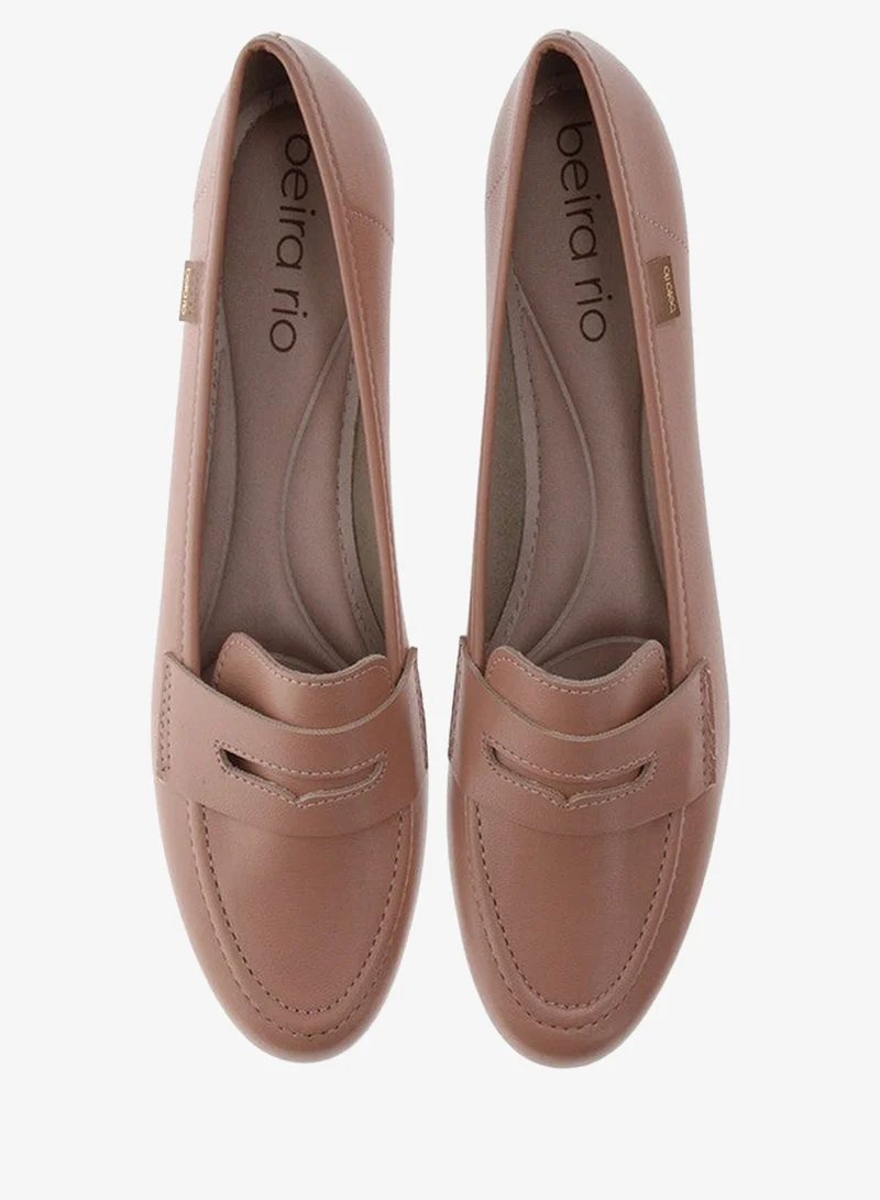 Beira Rio  Beira Rio Ladies Moccassins Nude | Made In Brazil for Women | Best Price UAE
