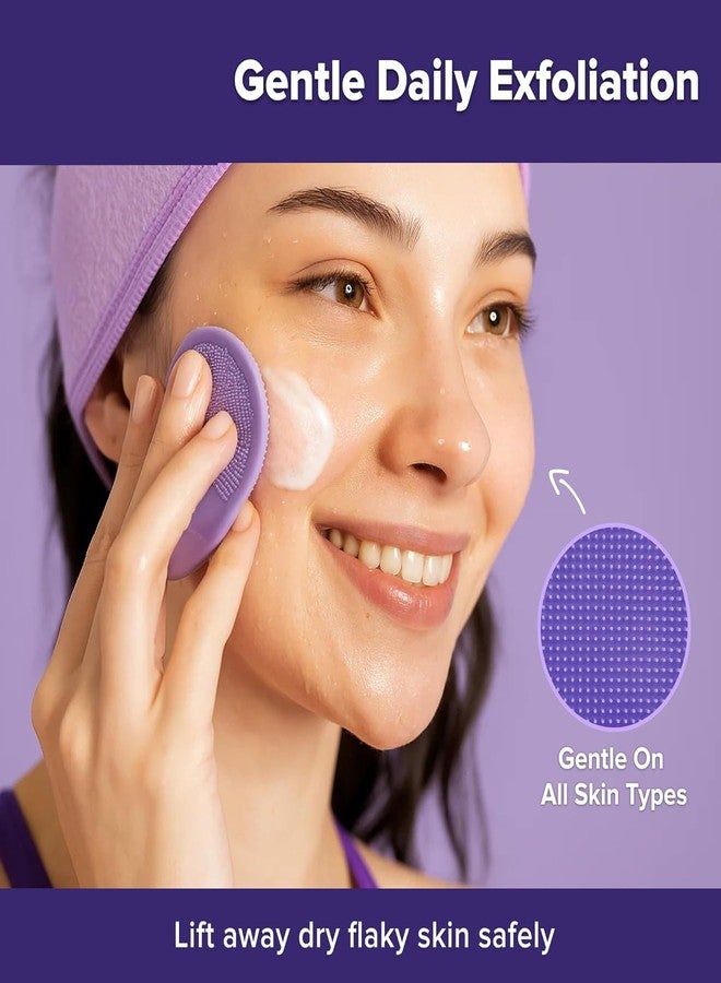 XML Ice Face Roller Silicone Facial Cube for Eyes Neck Massage Remove Dark Circle Pore Shrink Face Skin Care Ice Pack Mould for Knee,Back Pain Relief,Injuries Beauty Tools (FACESCRUBBER-ICEROLLER-2IN1SCALP) - Image 2
