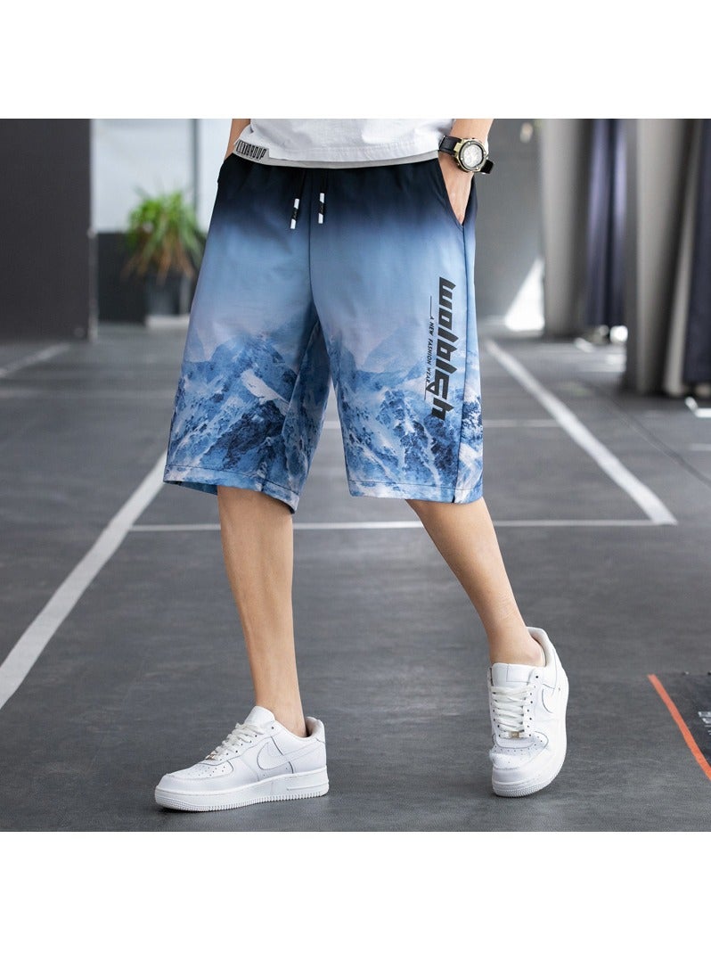 KUYING New Loose Sports Shorts With Breathability And Quick Drying 