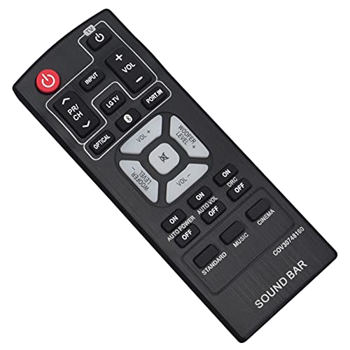 PERFASCIN COV30748160 Replaced Remote fit for LG 2.1ch Sound Bar Audio System NB2540 NB2540A NB2540D NB2540ADEULLK NB2540NBADEULLK S24A1-W,S24A1W COV30748128 - Image 3