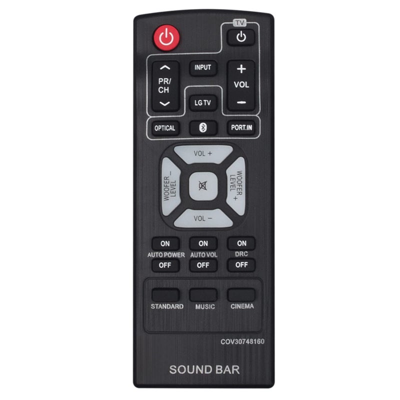 PERFASCIN COV30748160 Replaced Remote fit for LG 2.1ch Sound Bar Audio System NB2540 NB2540A NB2540D NB2540ADEULLK NB2540NBADEULLK S24A1-W,S24A1W COV30748128 - Image 4