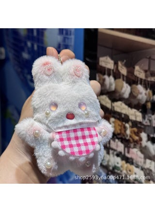 Plush Bow Tie Rabbit Squeaky Plush Pendant Cute Stall Creative Plush Pendant Keychain-Specifications:Apron Plush Bunny-Color:Gold Keychain - pzsku/ZA34D1E52B221B677C57BZ/45/_/1741676928/cadbdf17-28ea-423e-87dd-063dfe6ffbda