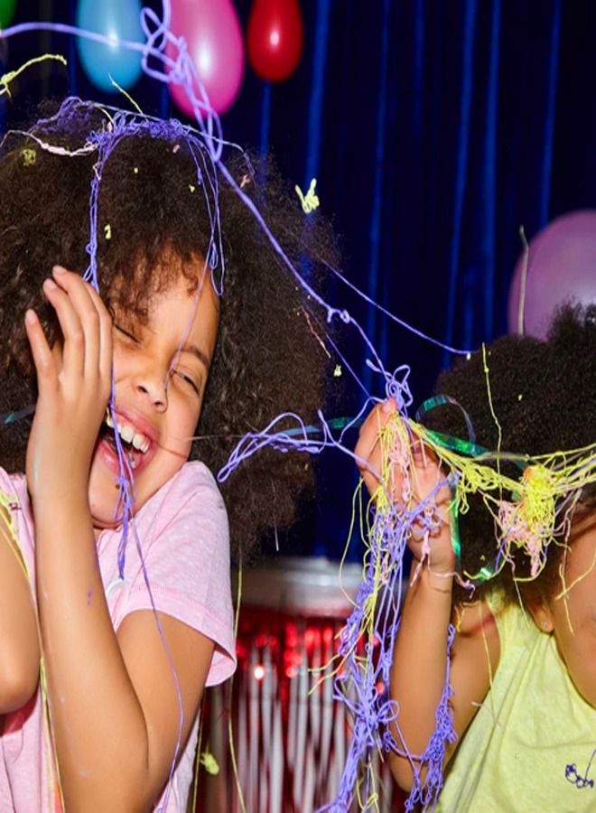 Set of 2 24 Pieces Colored String Spray for Party Celebrations and Decorations - Image 2