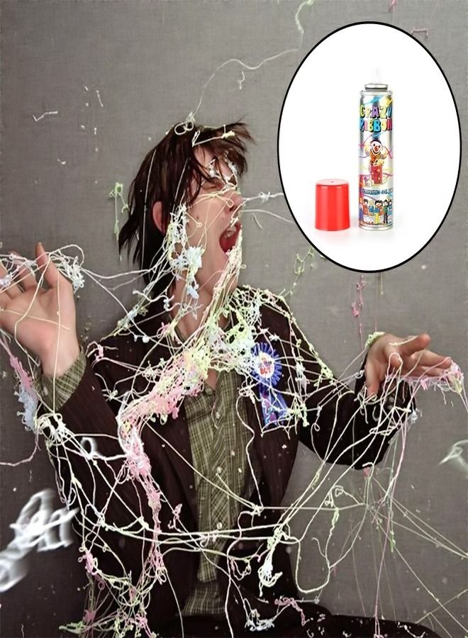 Set of 2 24 Pieces Colored String Spray for Party Celebrations and Decorations - Image 5