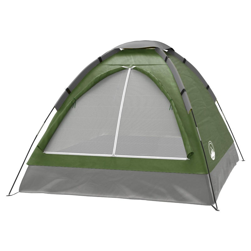 Wakeman 2-Person Camping Tent - Shelter with Rain Fly and Carrying Bag - Lightweight Outdoor Tent for Backpacking, Hiking, and Beach by Wakeman (Green) - Image 1