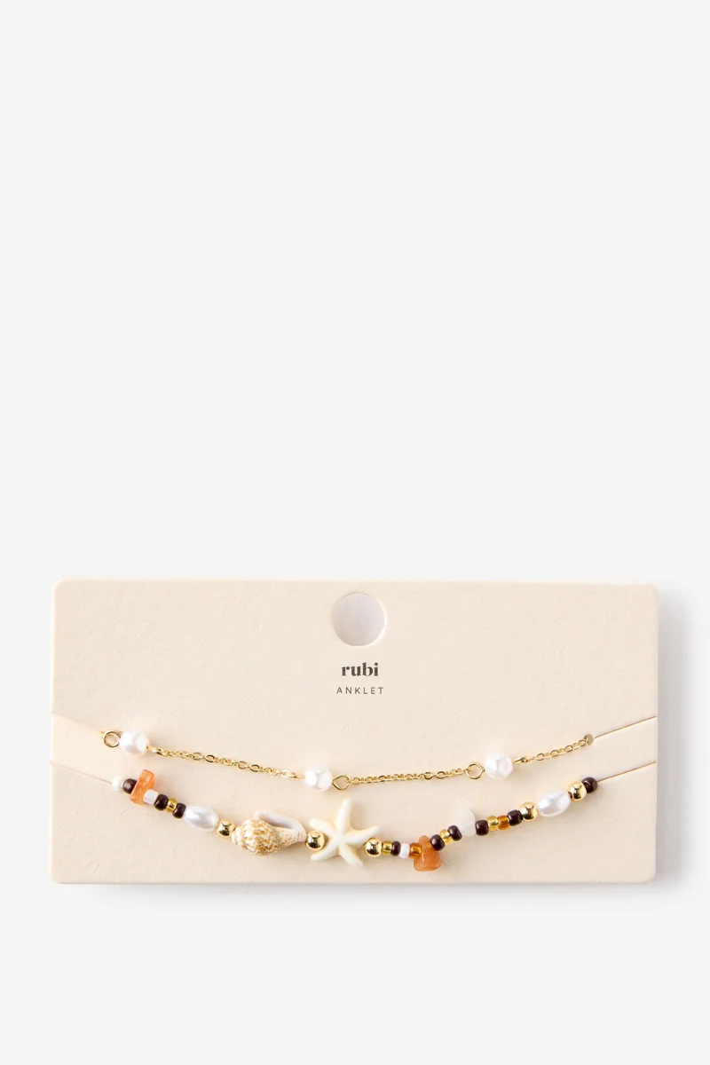 Rubi  Multipack Anklet for Women | Best Price UAE