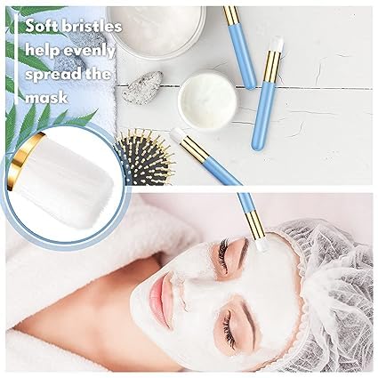 BANIRA 20Piece Lash Facial Cleansing Brushes Peel Off Blackhead Brush Remover Tool Nose Pore Deep Cleaning Brush Shampoo Brushes Eyelash Extensions Blackhead Brush Washing Brush randomcolor - Image 5