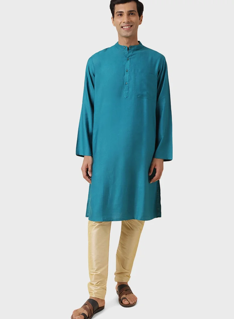 Fabindia Viscose Long Kurta