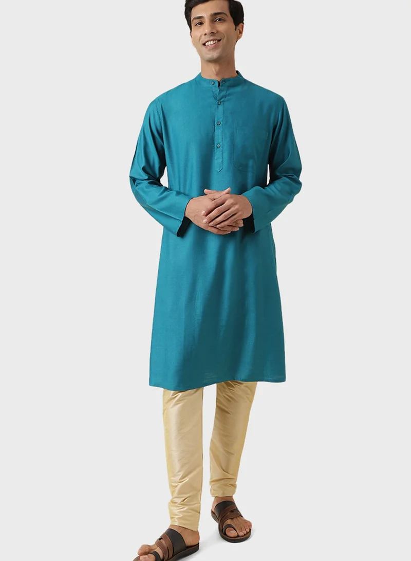Fabindia Viscose Long Kurta