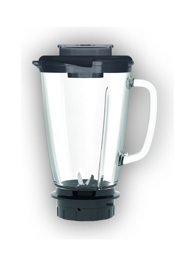 Moulinex Blender, BlendForce 2,  Blender Mixer, with Plastic Jar and Glass Jar, Grinder Accessory, Powelix Technology,  2 Years Warranty 1.25 L 600 W LM42R827 Black - Image 4