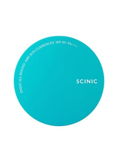 SCINIC Enjoy All Round Airy Sun Cushion Ex Spf50+Pa++++ 0.88 Fl Oz (Pack Of 1)  - Image 2