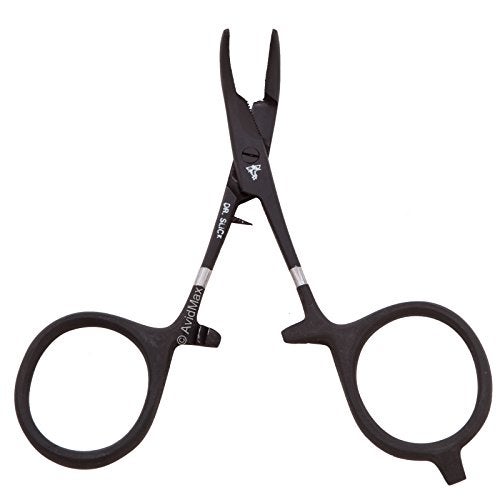 Dr. Slick Scissor Clamp, 4", Black, Curved, 1/2 - Image 2
