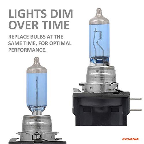Sylvania H11BSZ.PB2 H11B Silver Star zXe Halogen Headlight Bulb, 2 Pack - Image 2