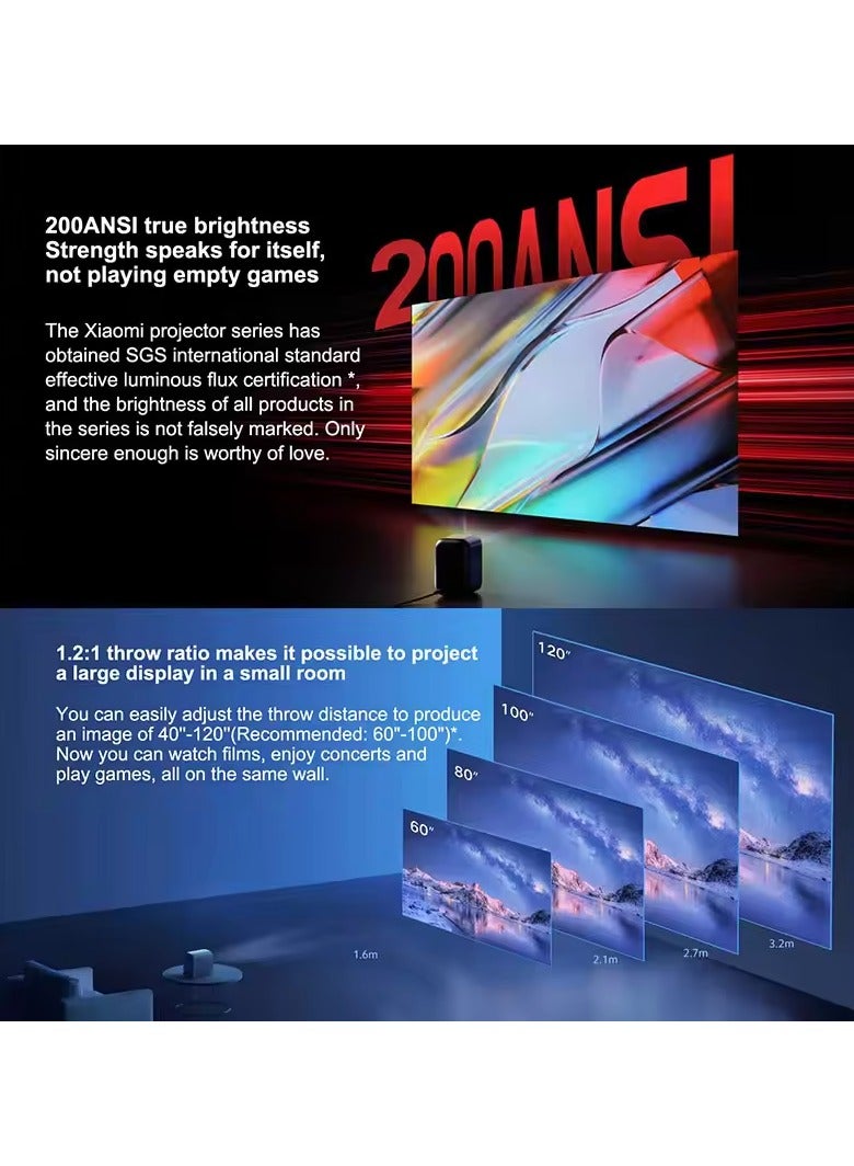 Global version xiaomi smart projector L1