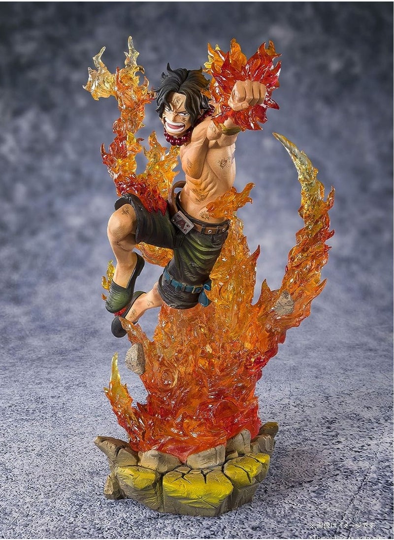 One Piece Figurest Zero D-1144 Portgas D. Ace Figure  - Image 4