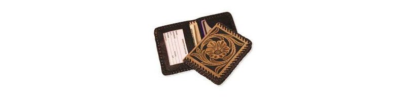 Tandy Leathercraft Identification Id Wallet Kit Nip 414100