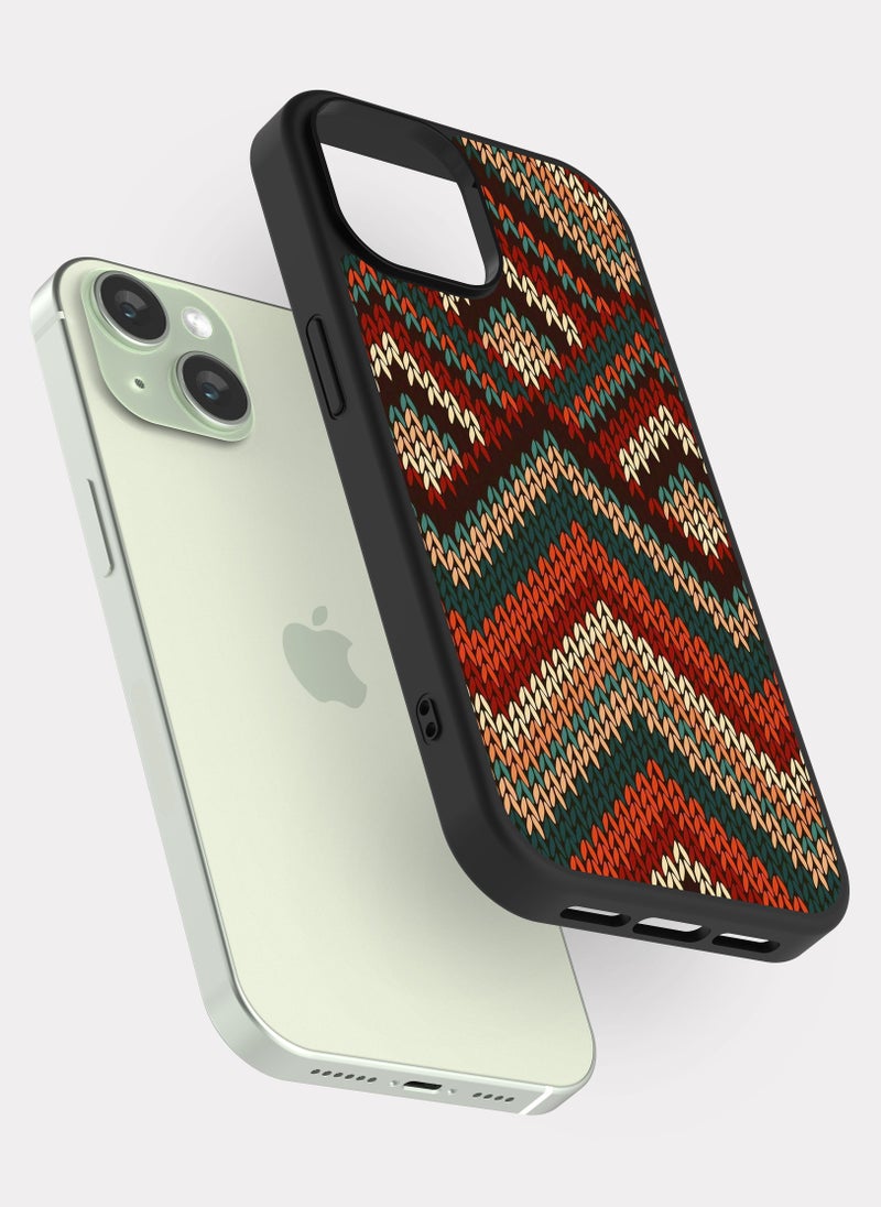 PXLAAT iPhone 15 case cover Canvas pattern - Image 2