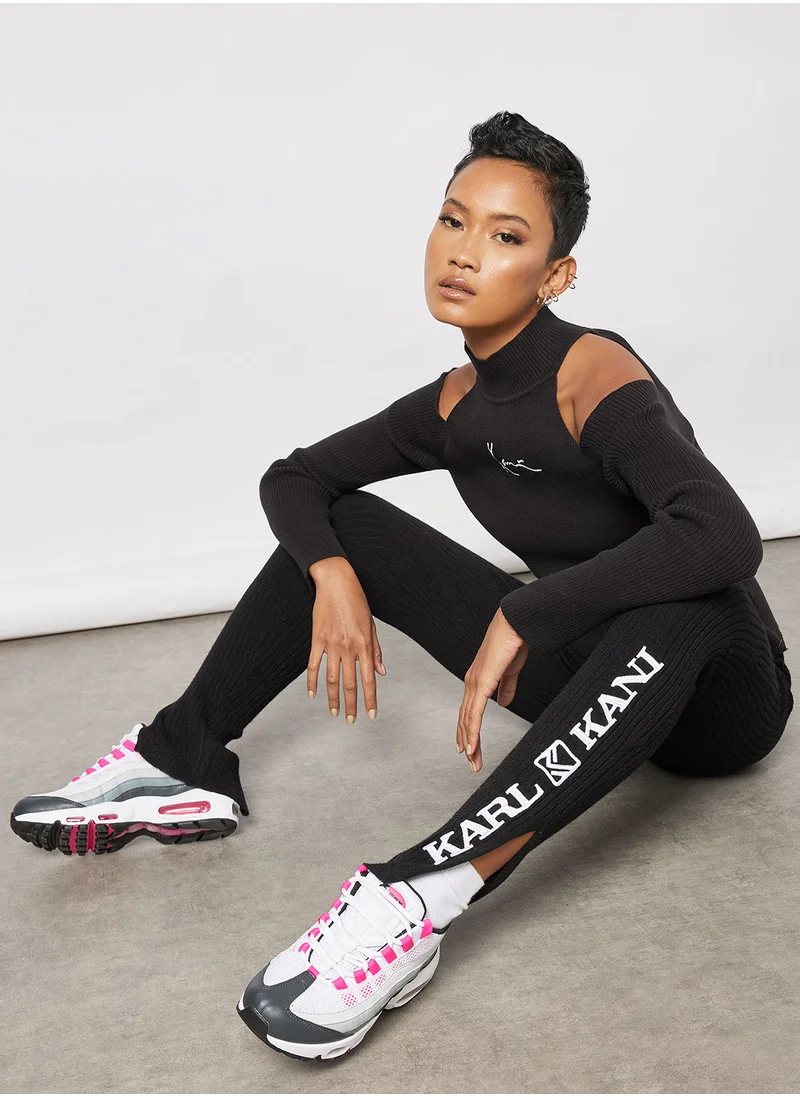 Karl Kani Retro Slit Rib Leggings