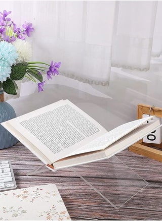 Acrylic Quran Stand Holder, X- shaped Clear Display Easel Mini Clear Acrylic Book Stand for Open and Closed Books (7. 5 x 4. 3 Inch) - pzsku/ZA34DEBB5B82C554989F4Z/45/_/1682160068/0078ffaa-af9b-4103-84d3-70735e51729d