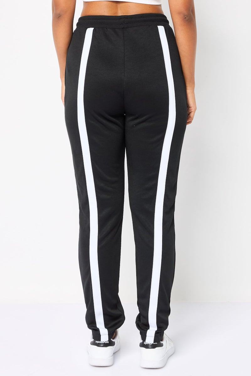 Ellesse Women Regular Fit Brand Logo Track Pants, Black - Image 4