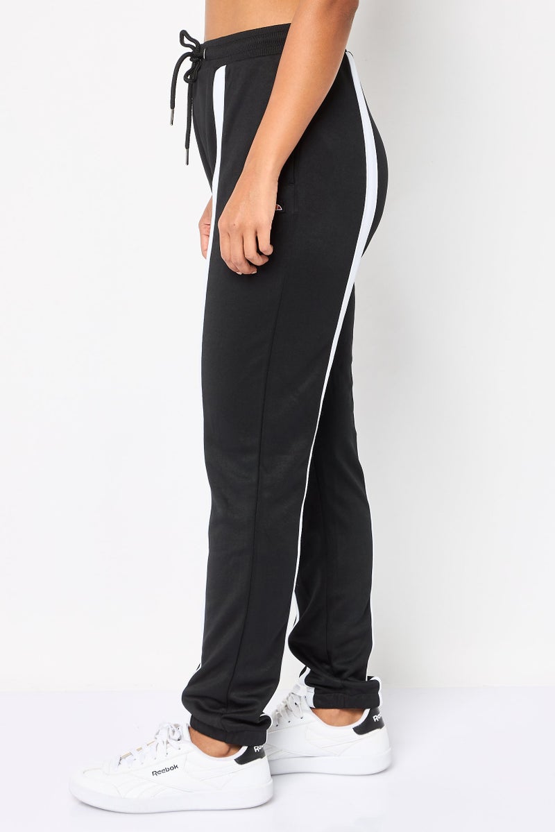 Ellesse Women Regular Fit Brand Logo Track Pants, Black - Image 3