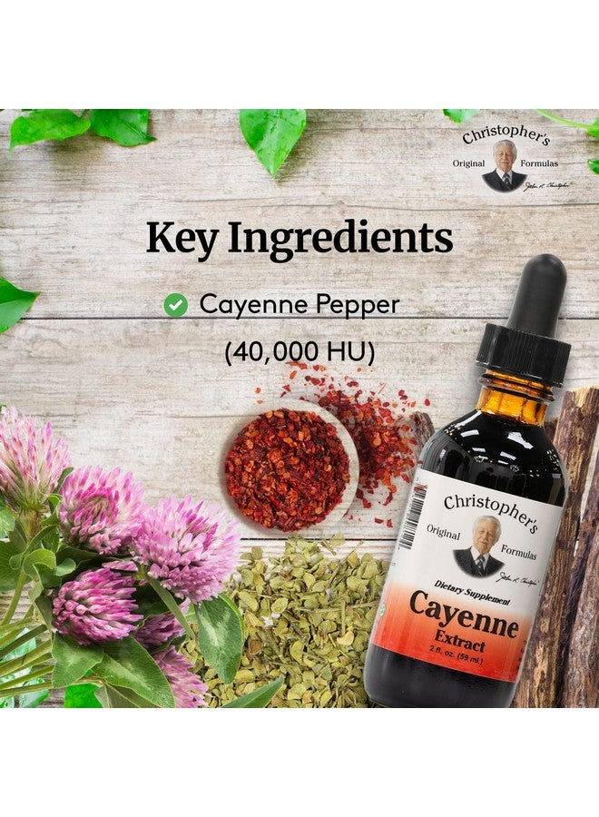 Christopher's Original Formulas Cayenne Extract - 2 fl oz Liquid | Premium Herbal Supplement for Wellness - Image 3