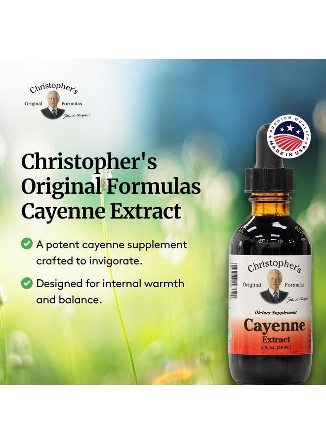 Christopher's Original Formulas Cayenne Extract - 2 fl oz Liquid | Premium Herbal Supplement for Wellness - Image 4
