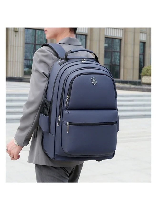 حقيبة ظهر بعجلات للسفر مزودة بمقبض قابل للسحب – مقاس 18 بوصة، مناسبة للأعمال والمدارس، للرجال والنساء، متعددة الجيوب، مقاومة للماء وقابلة للتحويل - Image 2