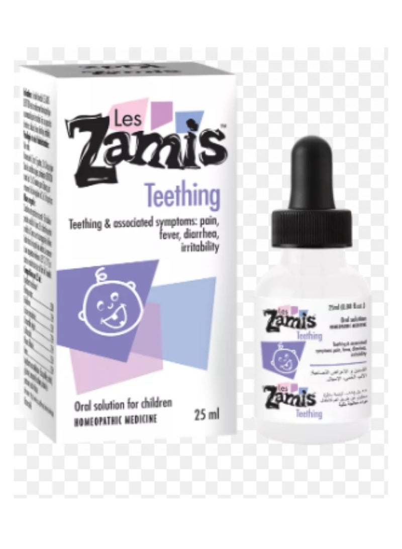 ليه_زاميس نقط للتسنين بالفم 25 مل