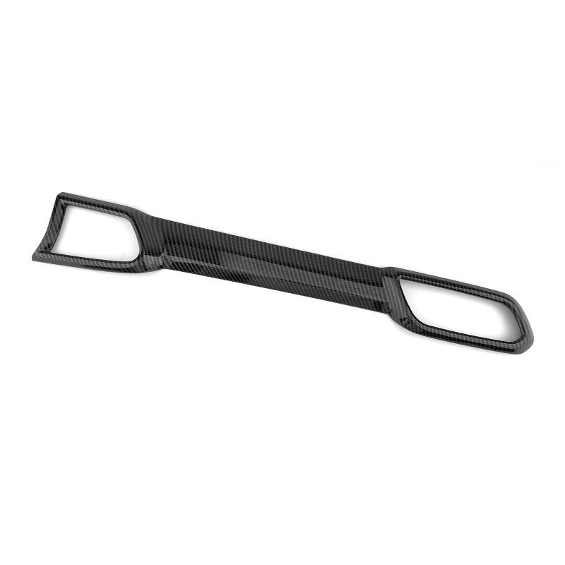 JUIVEEL Carbon Fiber Pattern ABS CoPilot Dashboard Handle Decor Cover Trim Compatible with Hyundai Veloster JS N line 20192022 Accessories