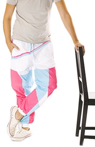 Funny Guy Mugs Tubular Neon Windbreaker Pants, X-Large - Image 2