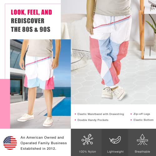 Funny Guy Mugs Tubular Neon Windbreaker Pants, X-Large - Image 4