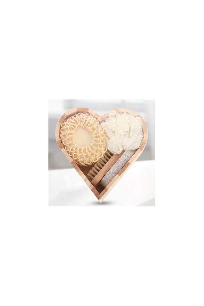 Heart Shaped Bath Gift Set for Women Spa Kit for Relaxation & Self Care - Image 1