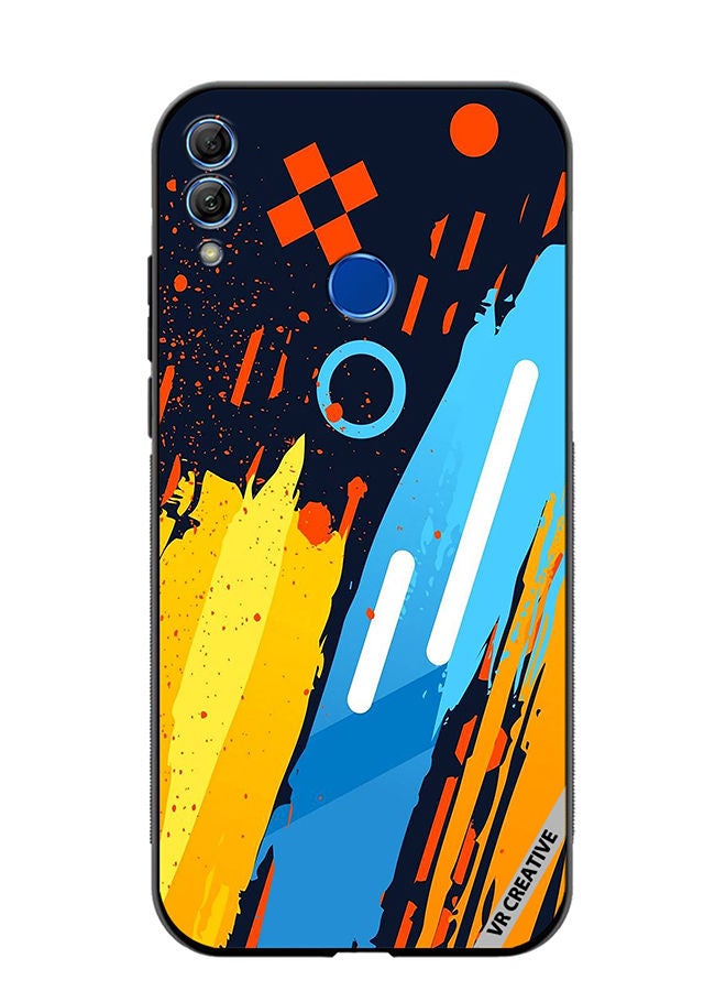 Protective Case Cover For Honor 10 Lite Design Multicolour