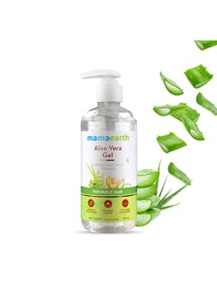 Mamaearth Aloe Vera Gel With Pure Aloe Vera & Vitamin E For Skin And Hair | Hydrates Skin | Soothes Irritated Skin - 300 Ml (Pack Of 2)  - Image 2
