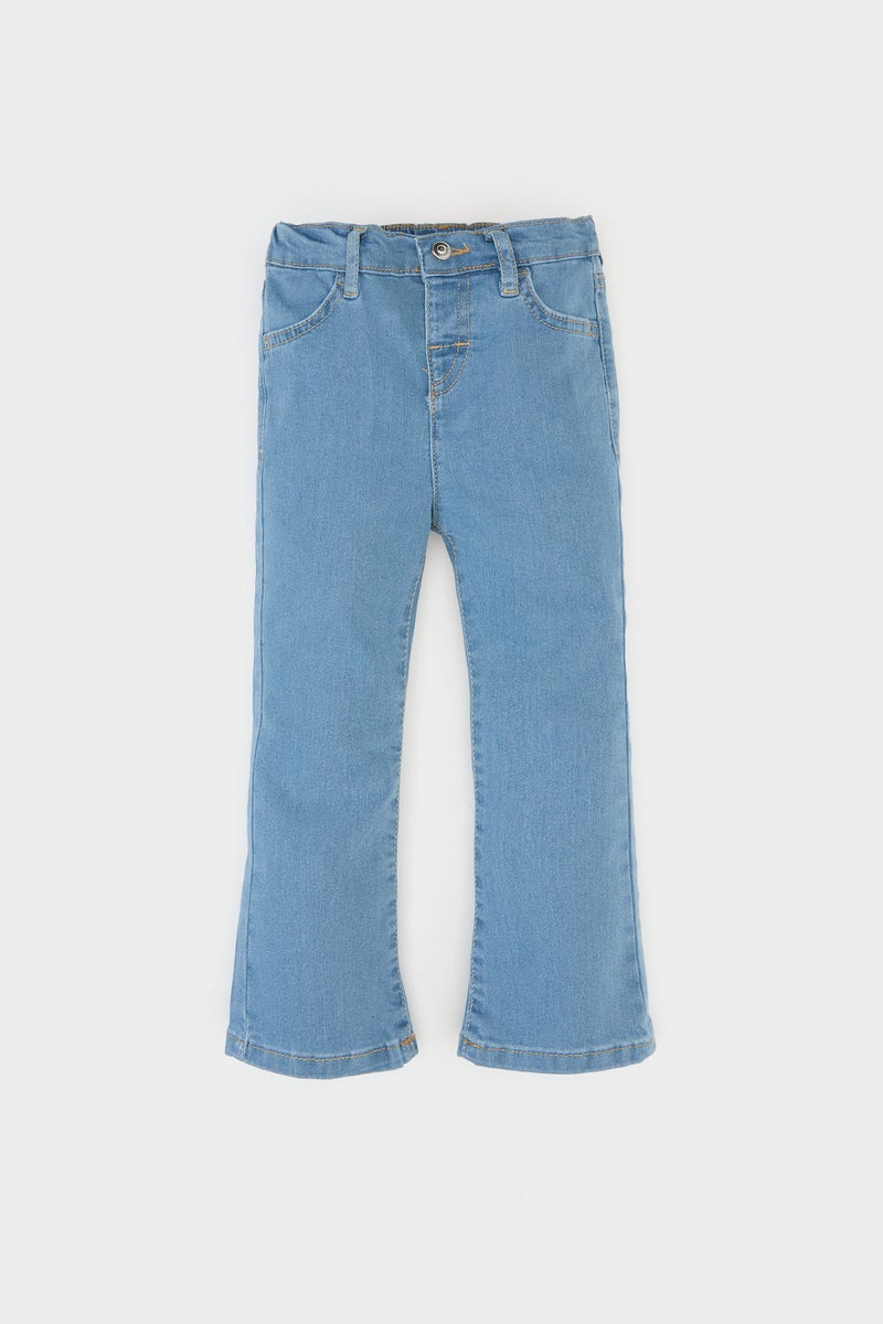 DeFacto Baby Girl Flare Fit Jeans  - Image 1