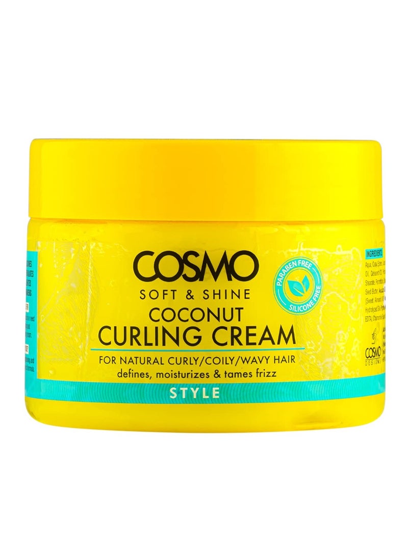 COSMO Cosmo Soft & Shine Coconut Curling Cream Style 325g 
