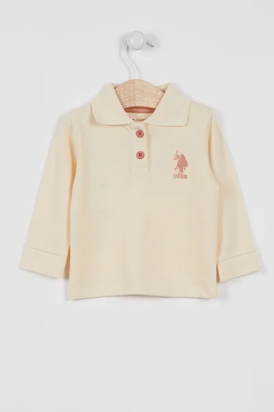 U.S. Polo Assn. U.S. Polo Assn. Baby Girls Yellow Tshirt