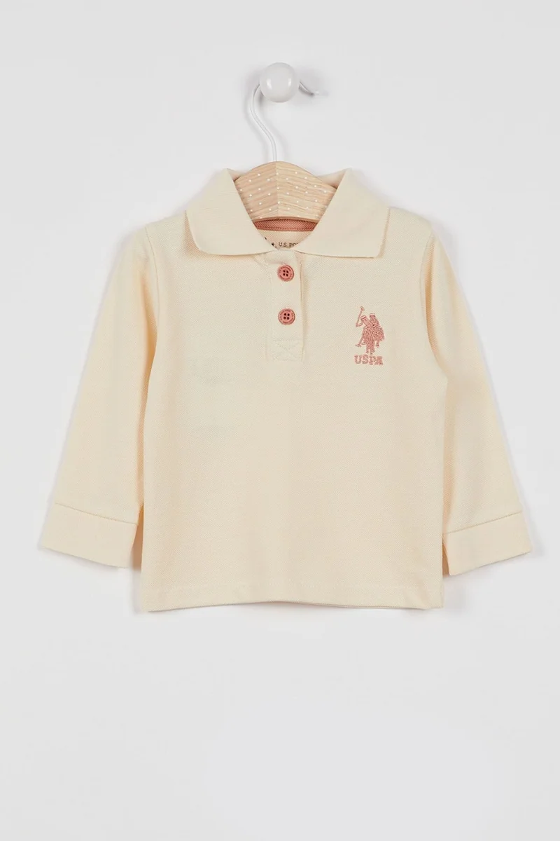 U.S. Polo Assn. U.S. Polo Assn. Baby Girls Yellow Tshirt