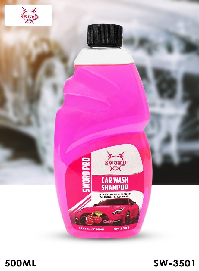 Sword Pro Car Wash Shampoo 500ml Cherry Scent SW-3501 - Image 1