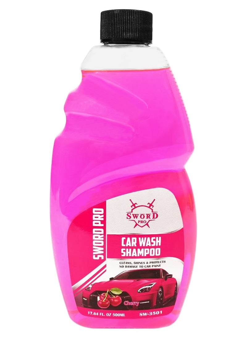 Sword Pro Car Wash Shampoo 500ml Cherry Scent SW-3501 - Image 2