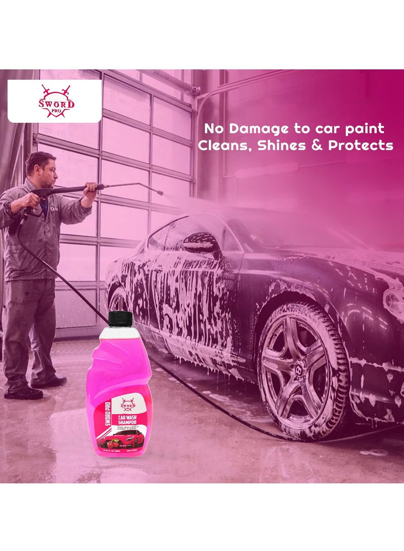 Sword Pro Car Wash Shampoo 500ml Cherry Scent SW-3501 - Image 5