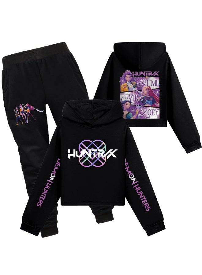 general Kpop Demon-Hunting Girls Group Sweatshirt Set - Image 1
