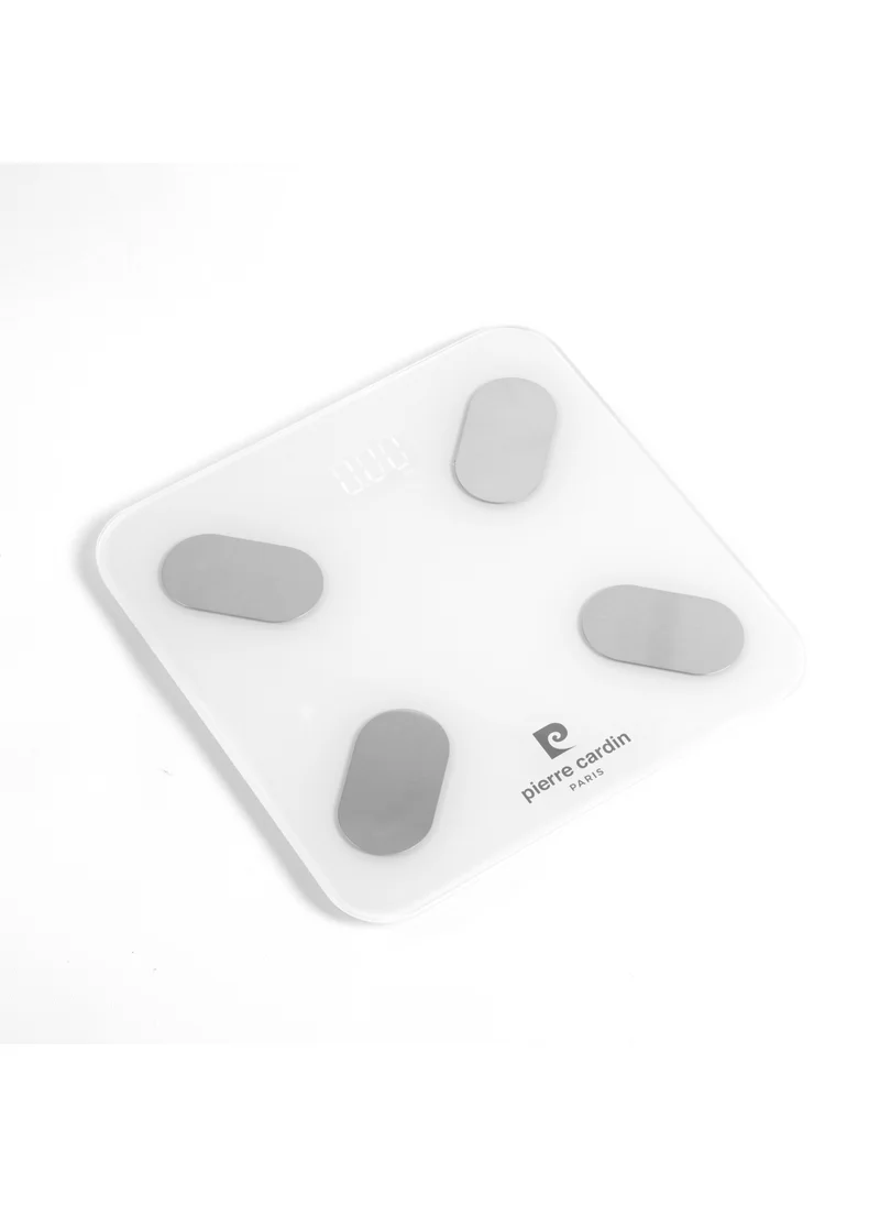 بيير كاردان Smart Bluetooth Scale with Fat/Muscle/Water Ratio Measurement Function PC-B30001