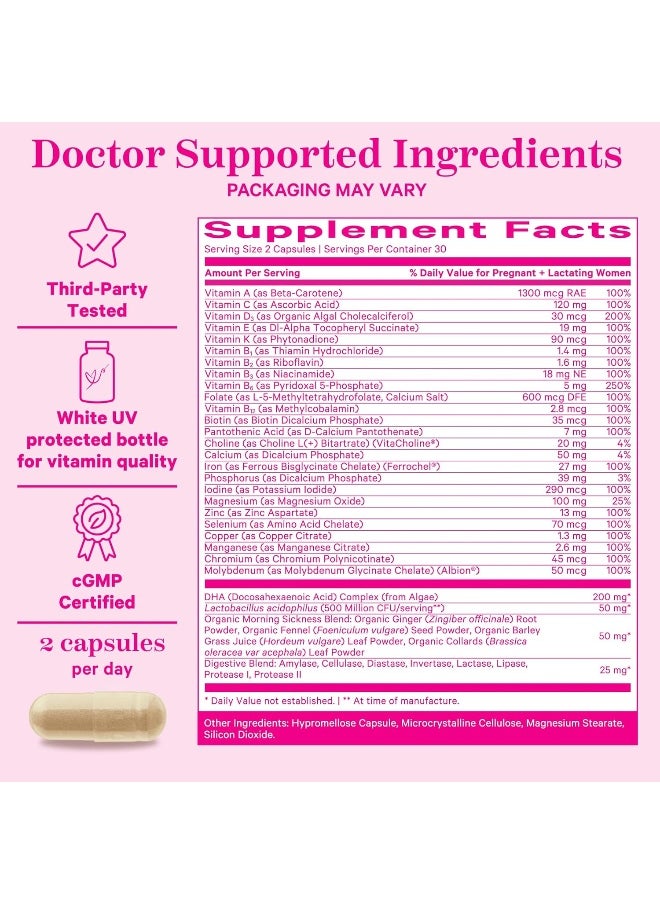 Pink Stork Premium Prenatal Vitamin  - Image 2