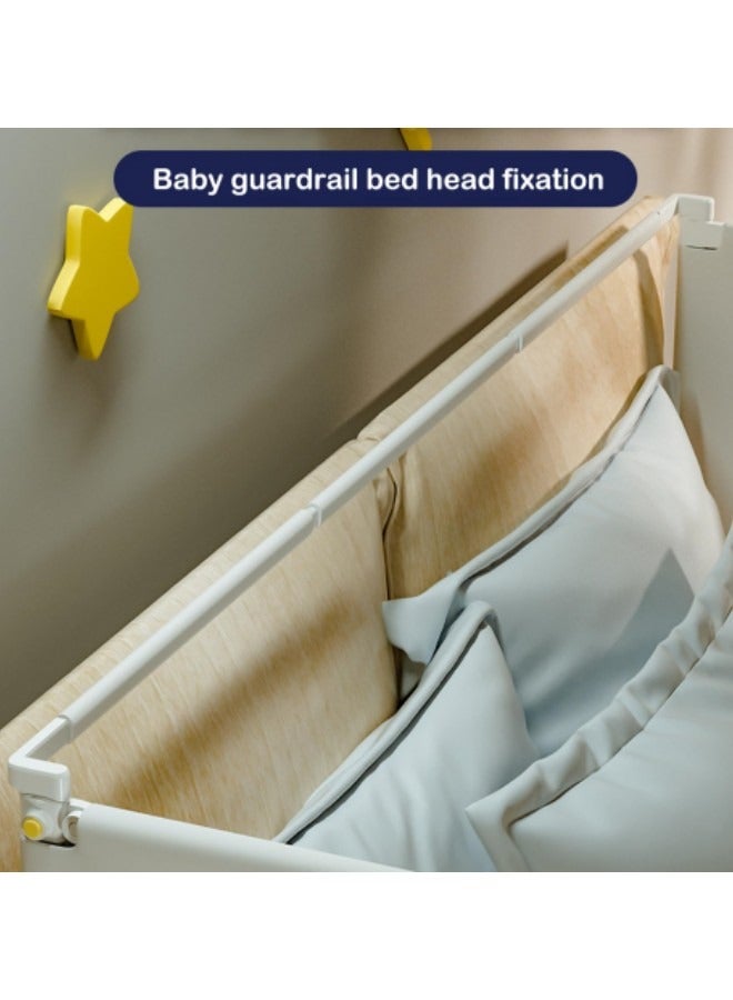 Bed Rails Guard, Bed Head Fixing Rod, Bedrail for Toddlers Extra Long Bed Guard Fence 1.8m  - Image 5